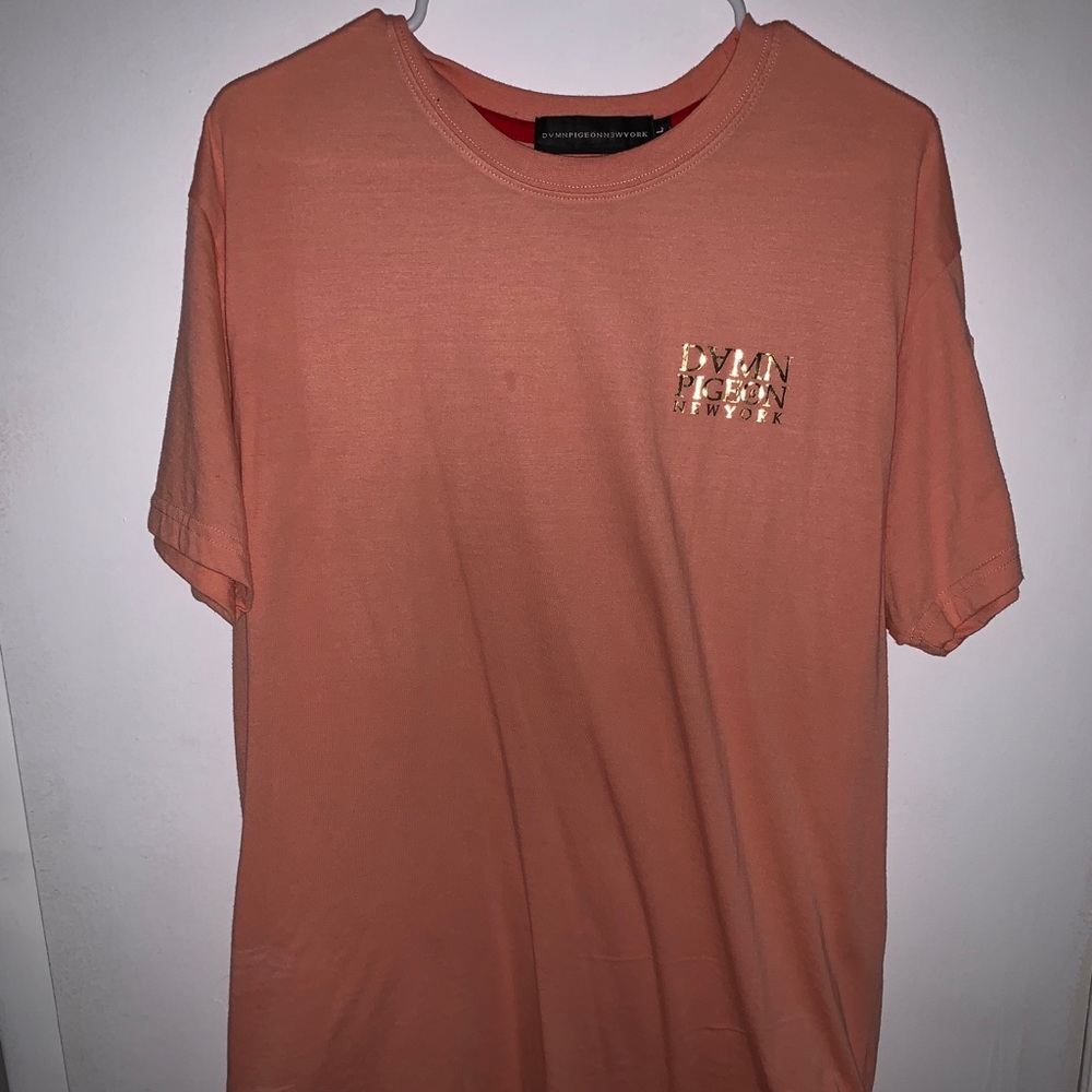 Dvmn pigeon salmon t shirt